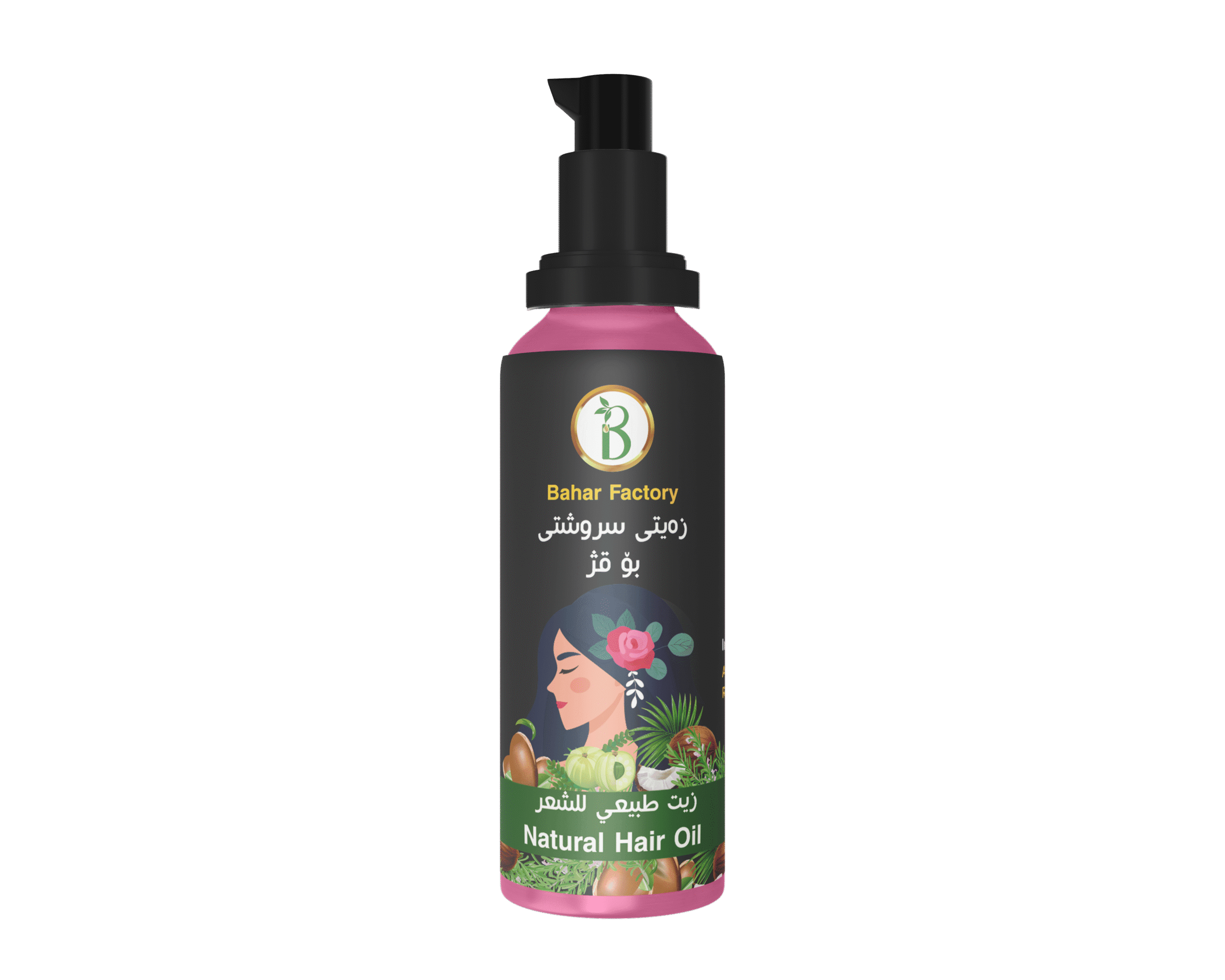 زەیتی سروشتی بۆ قژ